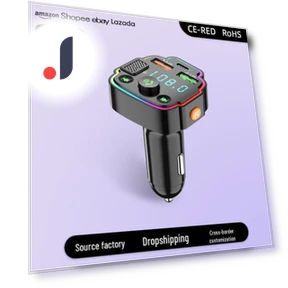 Car Charger with Fast Charging and Bluetooth MP3 Player — Phone Accessories, TopSky