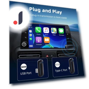 CarPlay RGB Adapter for Car Radio — Stereo Receivers, JOHO - CarGear