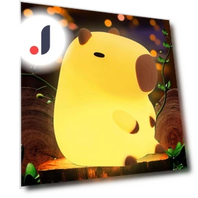 Cute Capybara Silicone Night Light — Night Lights, Exquisite goods home furnishing