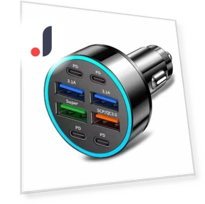 Digital Car Charger — Chargers, Smarter than future
