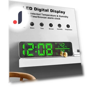 Digital Clock Thermometer with App Control — Home Climate Control, xingxinxin