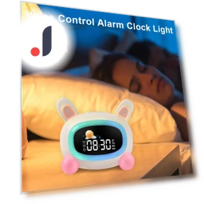 Digital Smart Alarm Clock with Voice Control — Clocks, Exquisite goods home furnishing