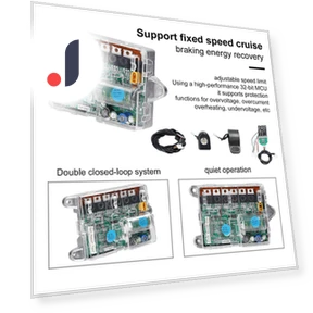 Electric Scooter Controller Kit — Motors, Optimized General