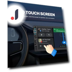 HD Multimedia Player Reversible Display Touch Screen — Stereo Receivers, JOHO - CarGear