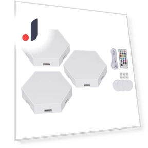 Hexagonal Wall Light Sets — Wall Lighting, Pc1ZY