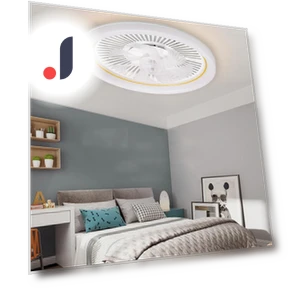 Minimalist Modern Ceiling Fan with Remote Control — Ceiling Fans, Build My Home
