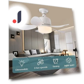 Modern Ceiling Fan Light — Ceiling Fan Lighting Solutions, Luminaire Lighting Mall