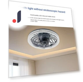 Modern Ceiling Fan with LED Lighting — Ceiling Fans, Comfort Homeware