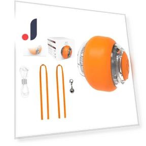 Moving Ball for Cat with LED Light — Cat Playthings, 73 Garage