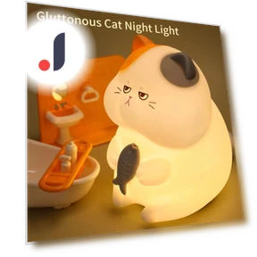 Night Light 'Hungry Cat' — Night Lights, Exquisite goods home furnishing