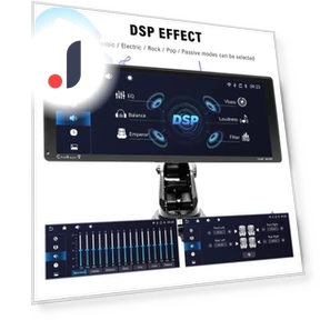 Portable 10.26-inch IPS Car Radio with Wireless Display — Stereo Receivers, JOHO - CarGear