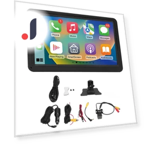 Portable Car Stereo with Voice Control — Stereo Receivers, ZY-Beauty-N