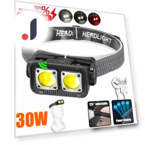 Powerful LED Headlamp — Flashlights, LIUXING Fire Portable Lighting