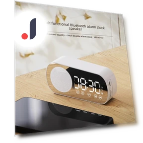 Premium Bluetooth Speaker with Alarm Clock — Phone Accessories, TopSky