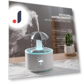Silent Aromatherapy Diffuser with LED Light — Diffusers, TrendyFinds