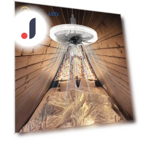 Smart Ceiling Fan with Remote Control and LED Lighting — Ceiling Fans, Build My Home