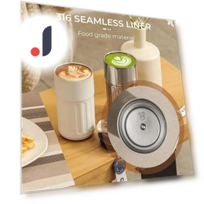 Smart Display Vacuum Insulated Cup — Beverage Warmers, Happy Home Mall