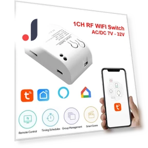 Smart Garage Door Opener Controller — Keypads & Remotes, Happy Home Mall