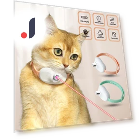 Smart Laser Collar for Cats — Cat Playthings, grocercollect