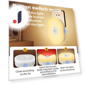 Smart LED Night Light — Night Lights, jE6FZVk30tLU5T