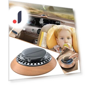 Solar Turbine Smart Automatic Aromatherapy Car Air Freshener — Car Air Fresheners, JOHO - CarGear