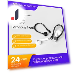 Sports Ear Hooks and Non-Slip Caps — Audio Gear, Smarter than future