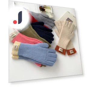 Touchscreen Gloves with Five Fingers — Cold Weather Gloves, Female s