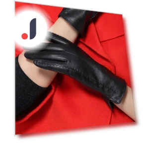 Touchscreen Leather Gloves — Gloves, Female s