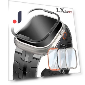 Ultra2 Aluminum Alloy Armor Frame with Integrated Tempered Film — Smartwatches, Smarter than future