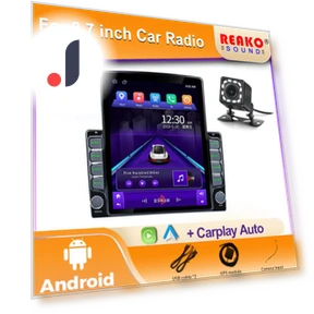 Universal 1 Din Android Touchscreen Multimedia Player — Stereo Receivers, Reakosound