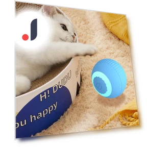 USB Rechargeable Smart Interactive Cat Toy Ball — Cat Playthings, Super Star Mall