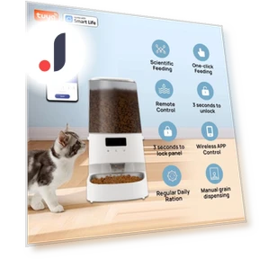 Wi-Fi Enabled 5L Pet Feeder — Automatic Feeders, Build My Home