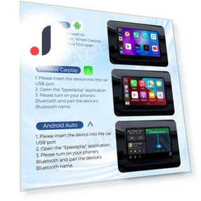 Wireless Android Auto Carplay TV Box — Car Installation Essentials, JOHO - CarGear