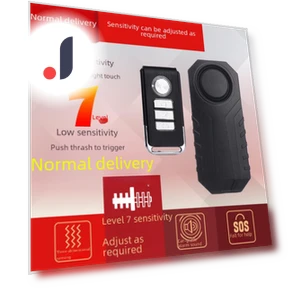 Wireless Anti-Theft Vibration Alarm with Remote Control — Accessories, Smarter than future
