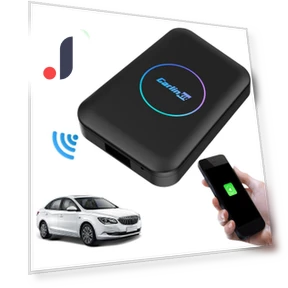 Wireless CarPlay Android Auto AI Box Adapter — Stereo Receivers, Optimized General