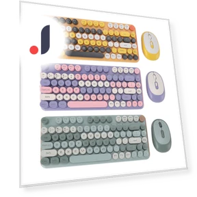 Wireless Keyboard and Mouse Combo — Keyboards, ZY-Animal-N