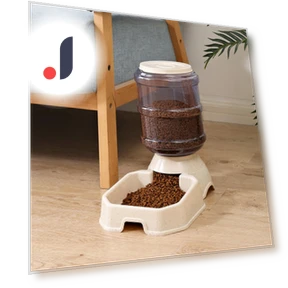 Automatic Pet Feeder and Waterer Bowl — Automatic Feeders, Build My Home