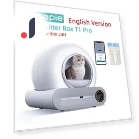 Automatic Smart Cat Litter Box — Waste Bins, Build My Home