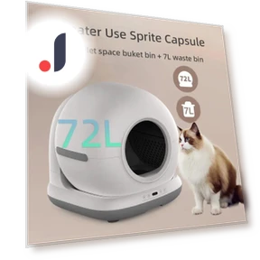 Automatic Smart Cat Litter Box — Litter Boxes, Build My Home