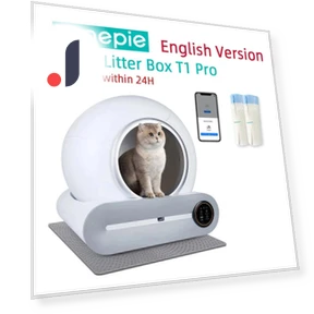 Automatic Smart Cat Litter Box — Litter Boxes, Tonepie