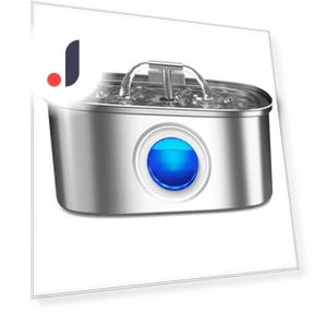 Automatic Stainless Steel Cat Fountain — Fountains, Build My Home