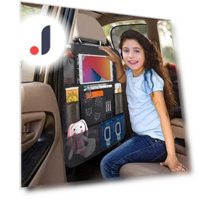 Car Back Seat Organizer with Tablet Holder — Seat Back, Timeless Home