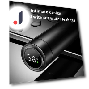 Creative Smart Thermos Bottle with Temperature Display — Beverage Warmers, HIMO Group