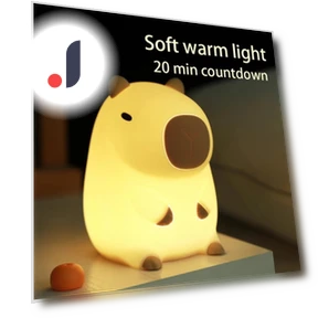 Cute Capybara Night Light — Night Lights, HIMO Group