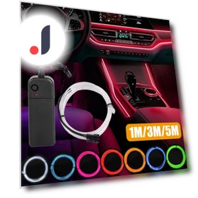 Decorative Car Interior LED Neon Light Strip — Light Kit, Rustic Elegance House