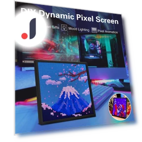 Dynamic Pixel Screen Desktop Decorative Light — Creative Lighting Solutions, Build My Home