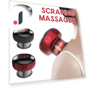 Electric Heated Scraper Tool — Massage Equipment, Lntelligent Living Hall