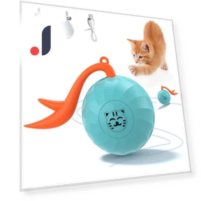 Interactive Cat Toy with Feathers — Cat Playthings, Build My Home
