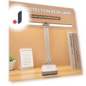 LED Desk Lamp with 3 Brightness Levels — Study & Desk Lighting, Intelligent Living Hall