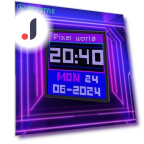 LED Pixel Art Display — Dot Matrix Modules, Lntelligent Living Hall